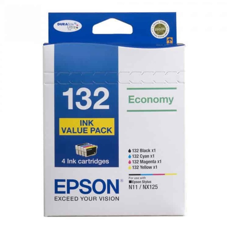 Genuine Epson 132 Ink Cartridge Value Pack II