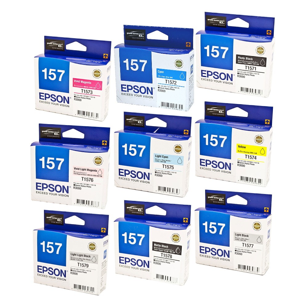 Genuine Epson 157 Ink Cartridge Value Pack