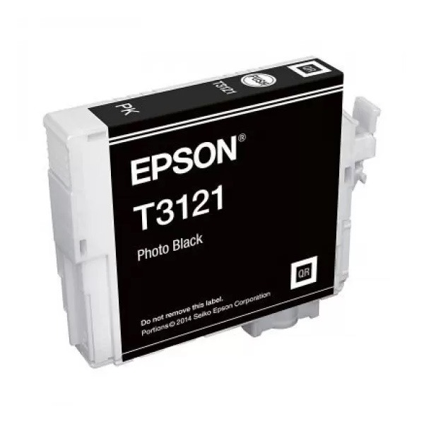 Genuine Epson T3121 Photo Black Ink