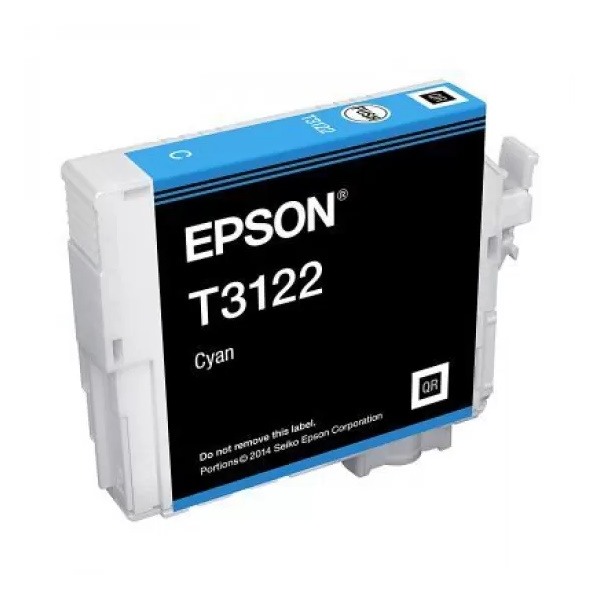 Genuine Epson T3122 Cyan Ink