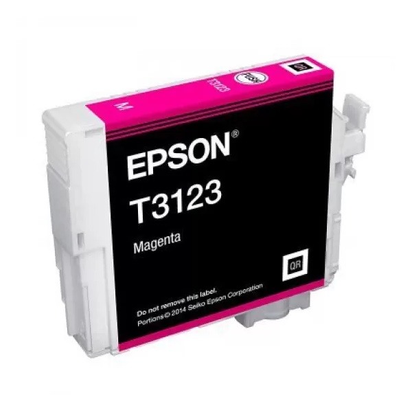 Genuine Epson T3123 Magenta Ink