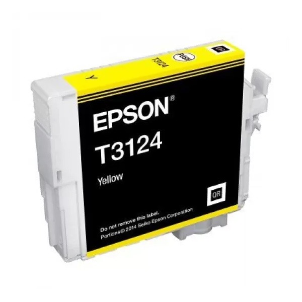 Genuine Epson T3124 Yellow Ink