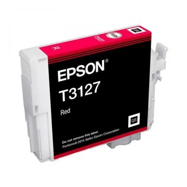 Genuine Epson T3127 Red Ink