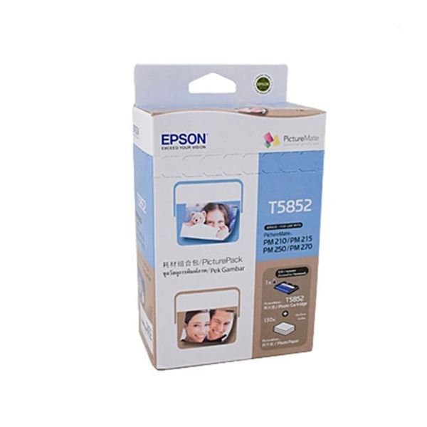 Genuine Epson T5852 Ink &amp; Paper Pack