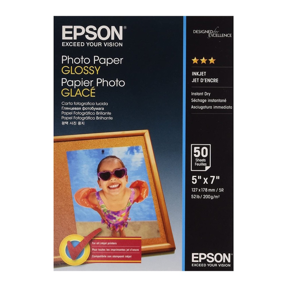 Epson 5&quot; x 7&quot; Photo Paper Glossy S042545