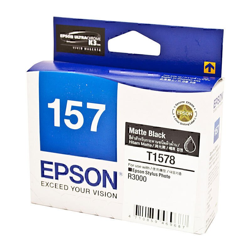 Genuine Epson 157 Matte Black Ink Cartridge