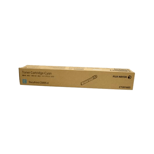 Genuine Fuji Xerox CT201665 Cyan Toner