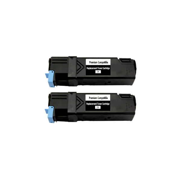 Compatible Fuji Xerox CT201260 Black Toner 2 PACK