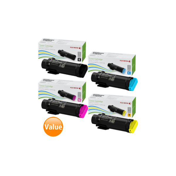 Genuine Fuji Xerox CP315 CM315 Standard Yield Toner Value Pack