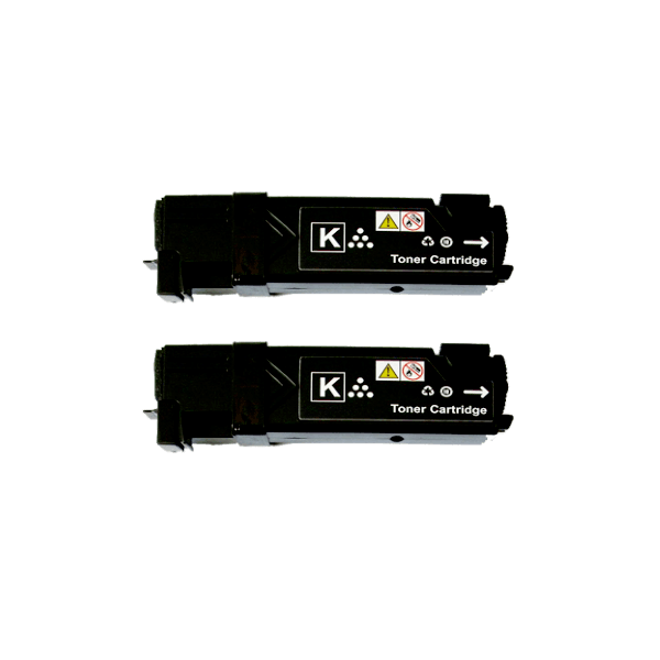 Compatible Fuji Xerox CT201632 Black Toner 2 PACK