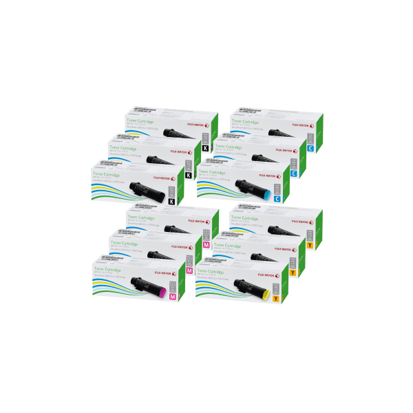 Genuine Fuji Xerox CP315 CM315 Toner Triple Value Pack