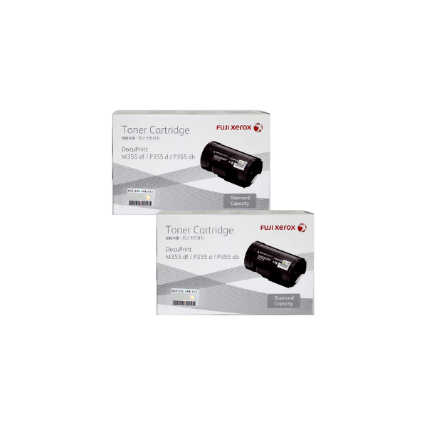 Genuine Fuji Xerox CT201937 Toner 2 PACK