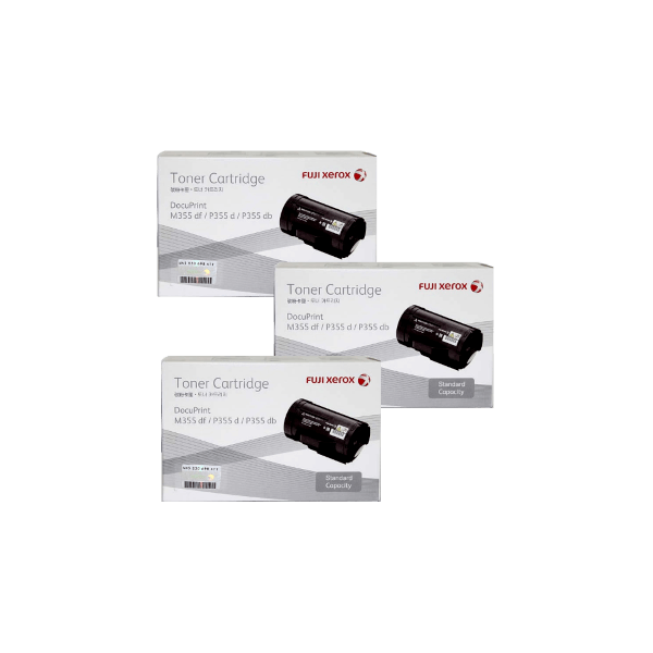 Genuine Fuji Xerox CT201937 Toner 3 PACK