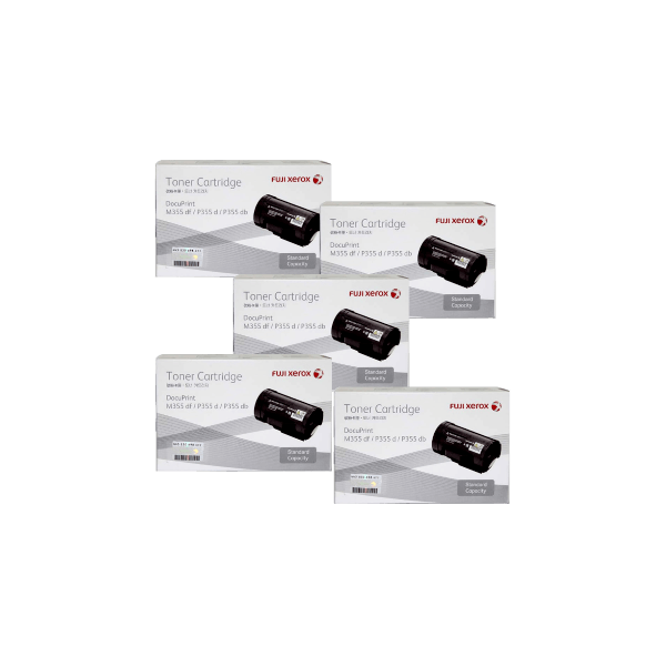 Genuine Fuji Xerox CT201937 Toner 5 PACK