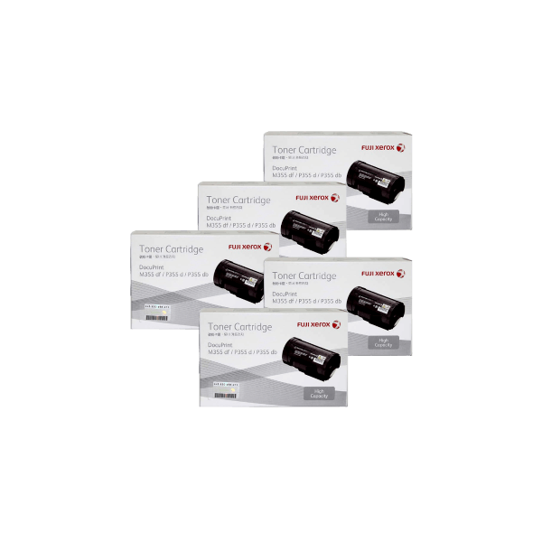 Genuine Fuji Xerox CT201938 Toner High Yield 5 PACK