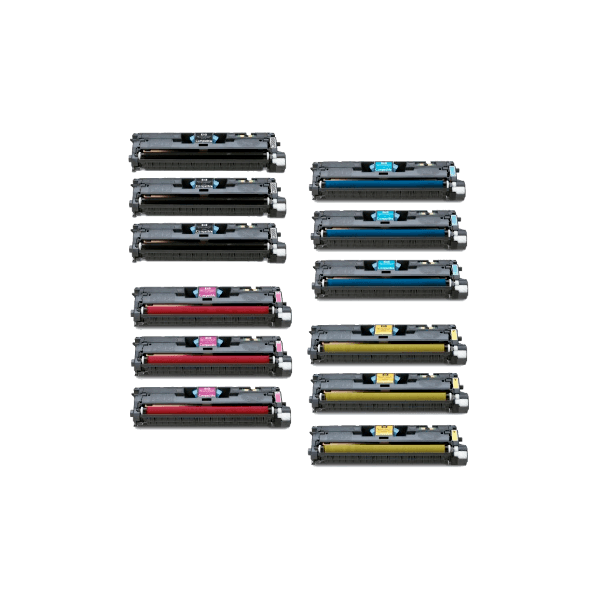 Compatible HP 122A Toner Cartridge Value Pack 3 PACK