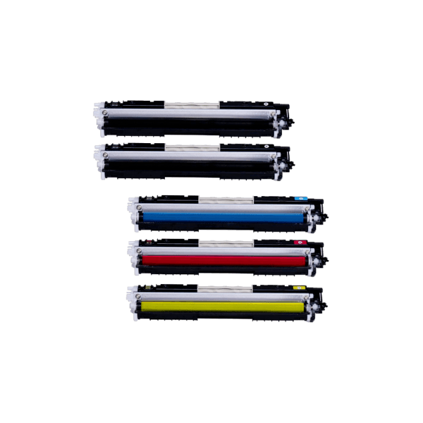 Compatible HP 130A Toner Cartridge Value Pack PLUS EXTRA BLACK