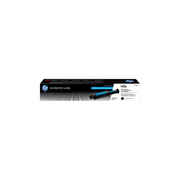 Genuine HP 143A Black Neverstop Laser Toner Reload Kit W1143A