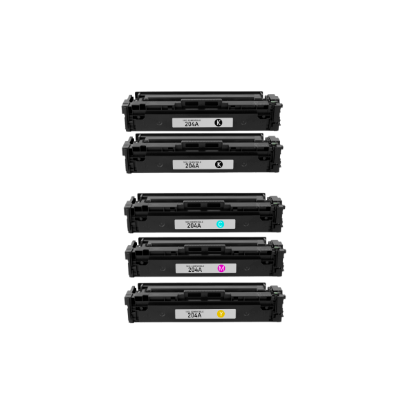 Compatible HP 204A Toner Value Pack PLUS EXTRA BLACK