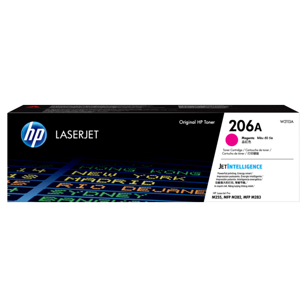 Genuine HP 206A Magenta Toner W2113A