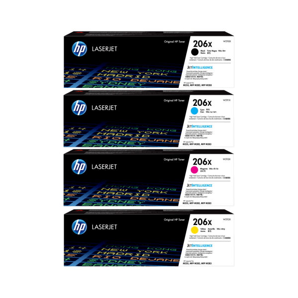 Genuine HP 206X Toner Value Pack