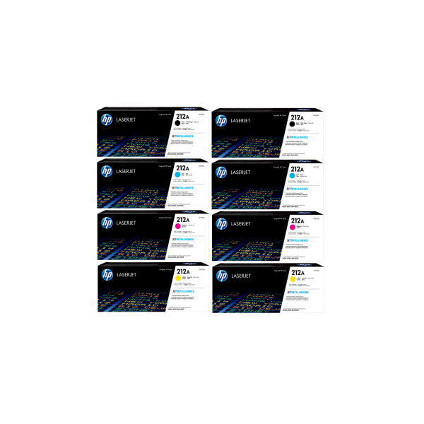 Genuine HP 212A Toner Double Value Combo Pack