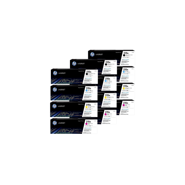 Genuine HP 215A Toner Cartridge Triple Value Combo Pack