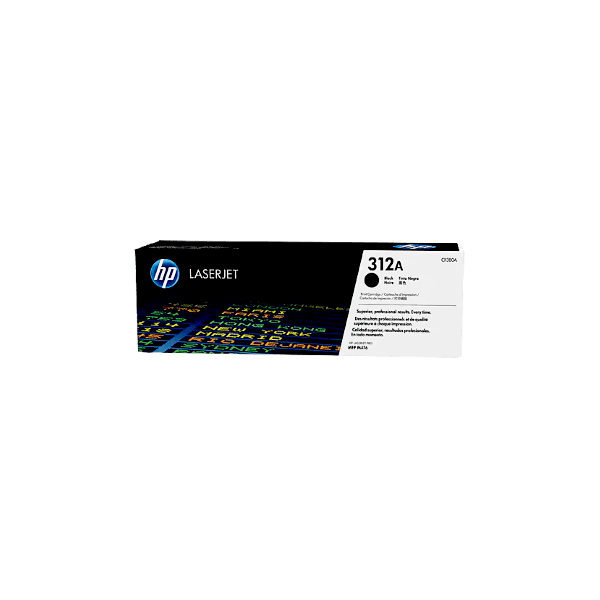 Genuine HP 312A Black Toner Cartridge CF380A