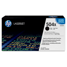 Genuine HP 504X Black Toner Cartridge High Yield CE250X