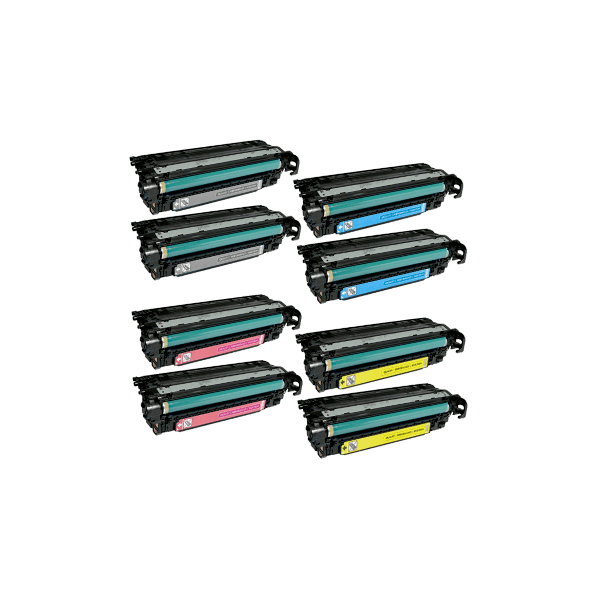 Compatible HP 507 Toner Cartridge Double Value Pack High Yield