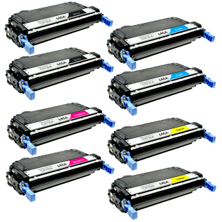 Compatible HP 645A Toner Cartridge Double Value Pack