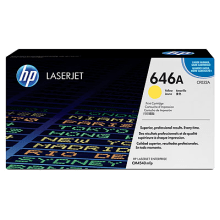 Genuine HP 646A Yellow Toner Cartridge CF032A