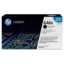 Genuine HP 646X Black Toner High Yield CE264X