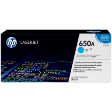 Genuine HP 650A Cyan Toner Cartridge CE271A