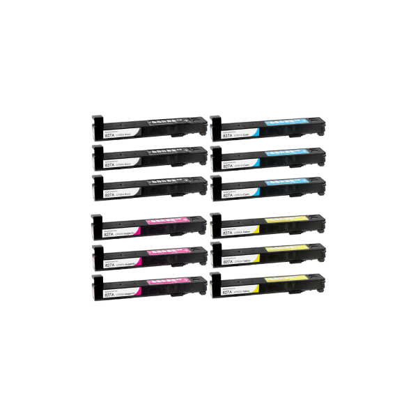 Compatible HP 827A Toner Triple Value Pack