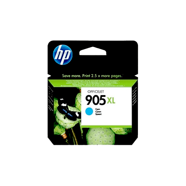 Genuine HP 905XL Cyan Ink High Yield T6M05AA