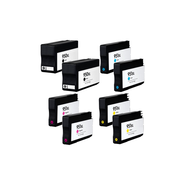 Compatible HP 950XL 951XL Ink Double Value Pack