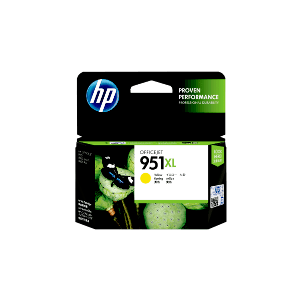 Genuine HP 951XL Yellow Ink CN048AA