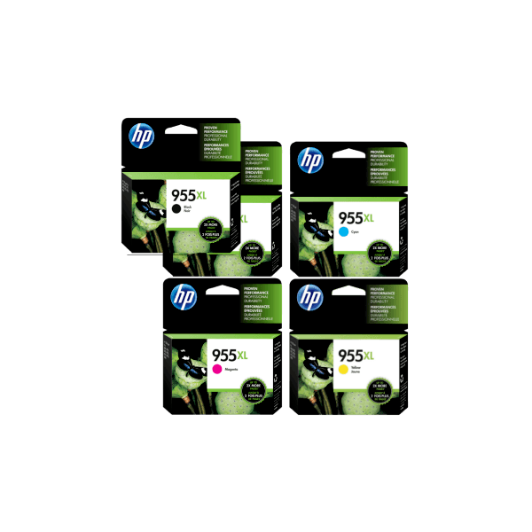 Genuine HP 955XL Ink Value Pack PLUS EXTRA BLACK