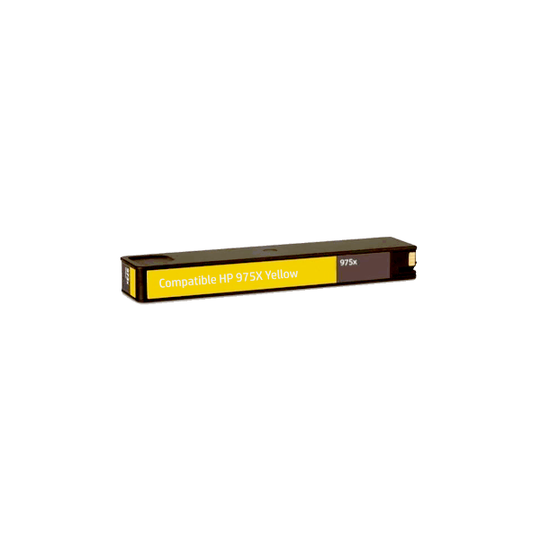 Compatible HP 975X High Yield Yellow Ink L0S06AA