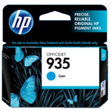 Genuine HP 935 Cyan Ink Cartridge C2P20AA