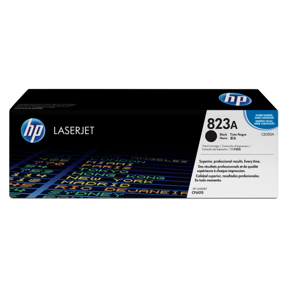 Genuine HP 823A Black Toner Cartridge CB380A