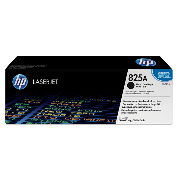 Genuine HP 825A Black Toner Cartridge CB390A