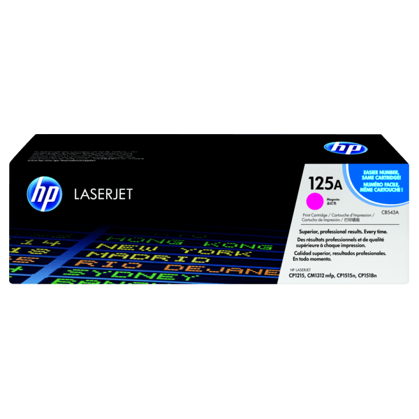 Genuine HP 125A Magenta Toner Cartridge CB543A