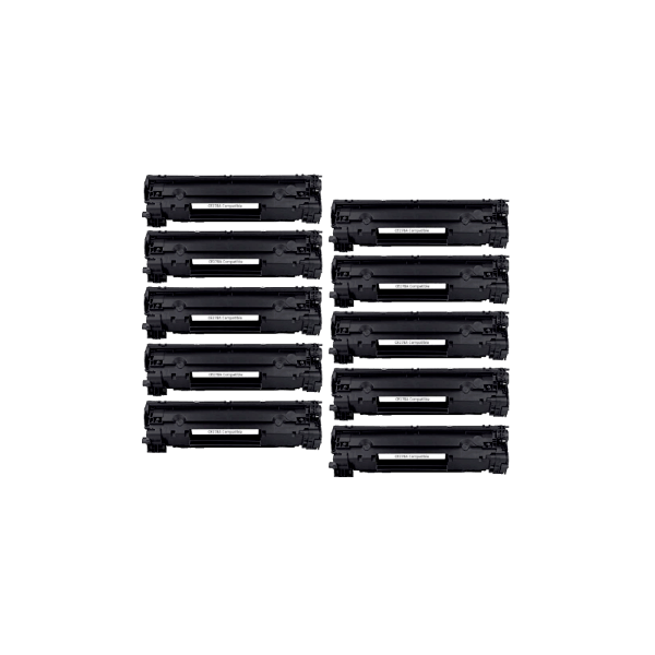 Compatible HP 78A Toner Cartridge CE278A 10 PACK