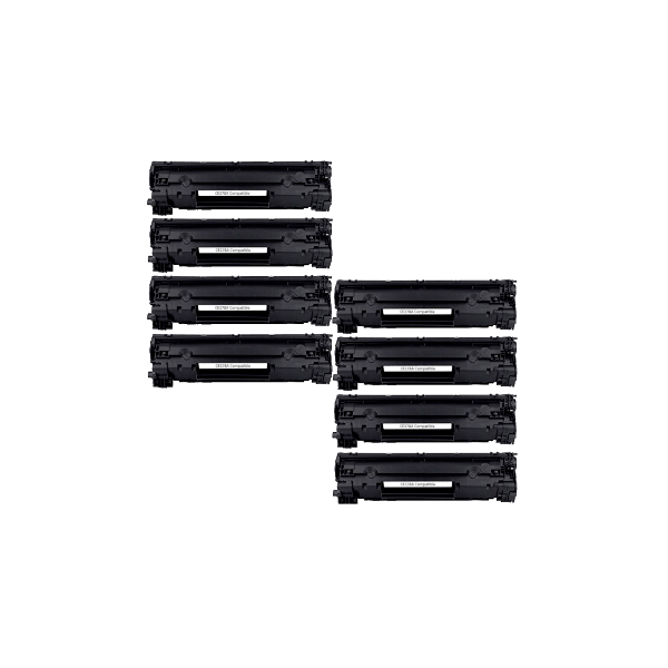 Compatible HP 78A Toner Cartridge CE278A 8 PACK