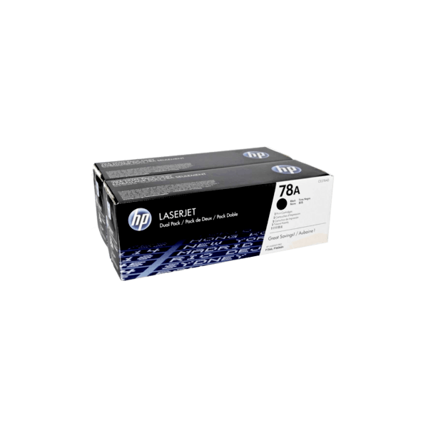 Genuine HP 78AD Toner TWIN PACK CE278AD