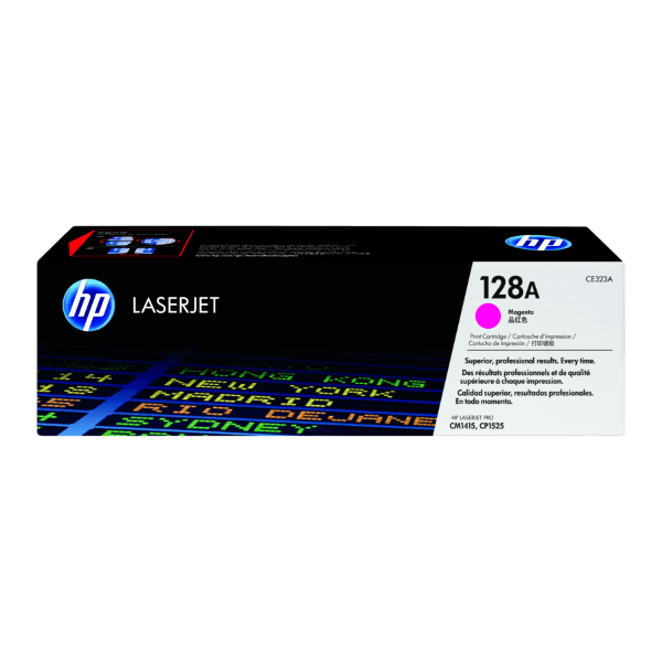 Genuine HP 128A Magenta Toner Cartridge CE323A