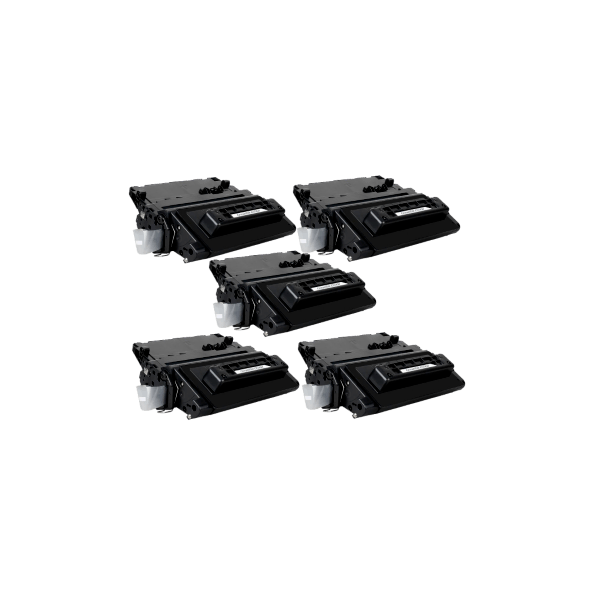 Compatible HP 90A Toner CE390A 5 PACK