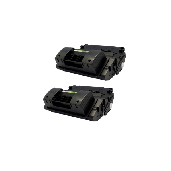 Compatible HP 90X High Yield Toner CE390X 2 PACK